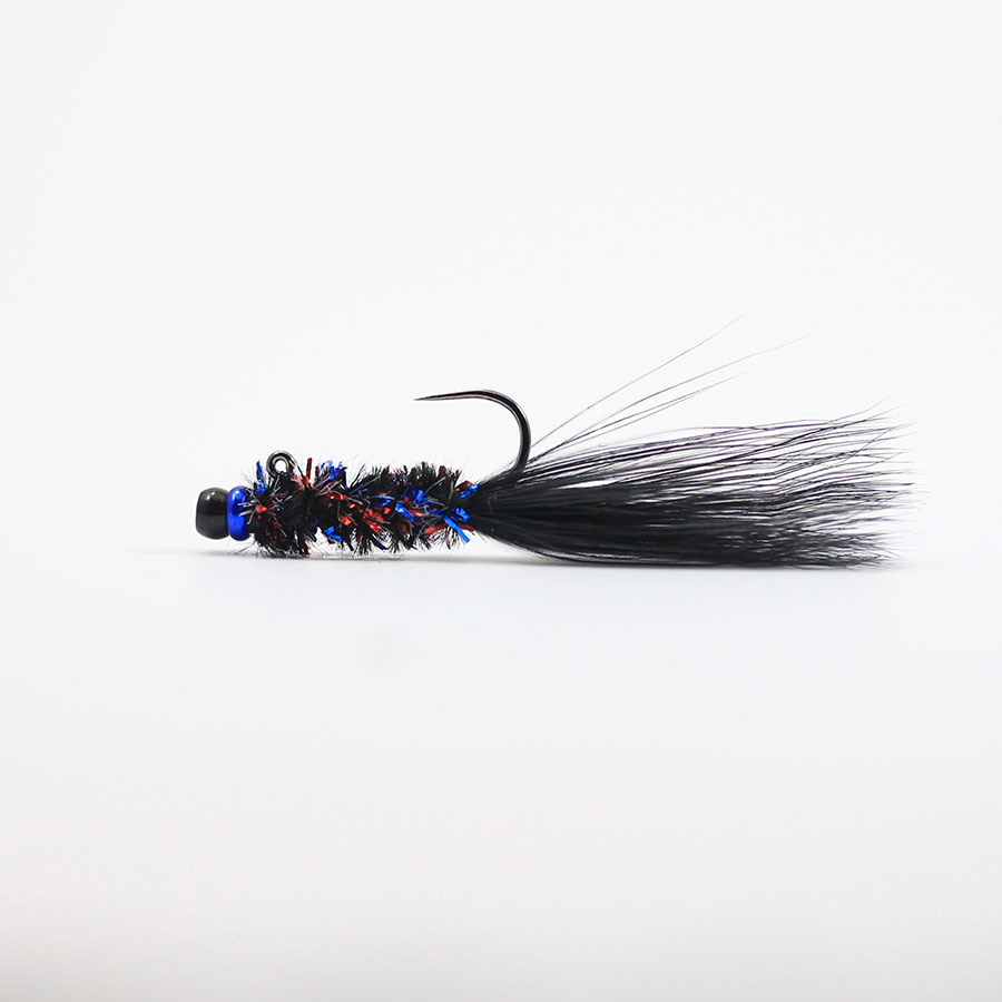 Pyramid Lake Balanced Leech – Midnight Cowboy