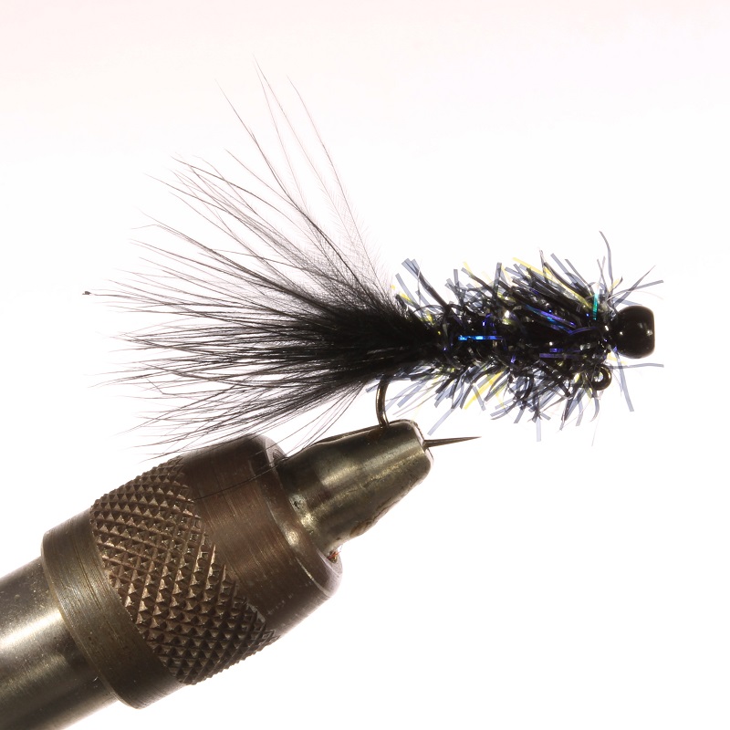 Pyramid Lake Balanced Leech – Black and Blue