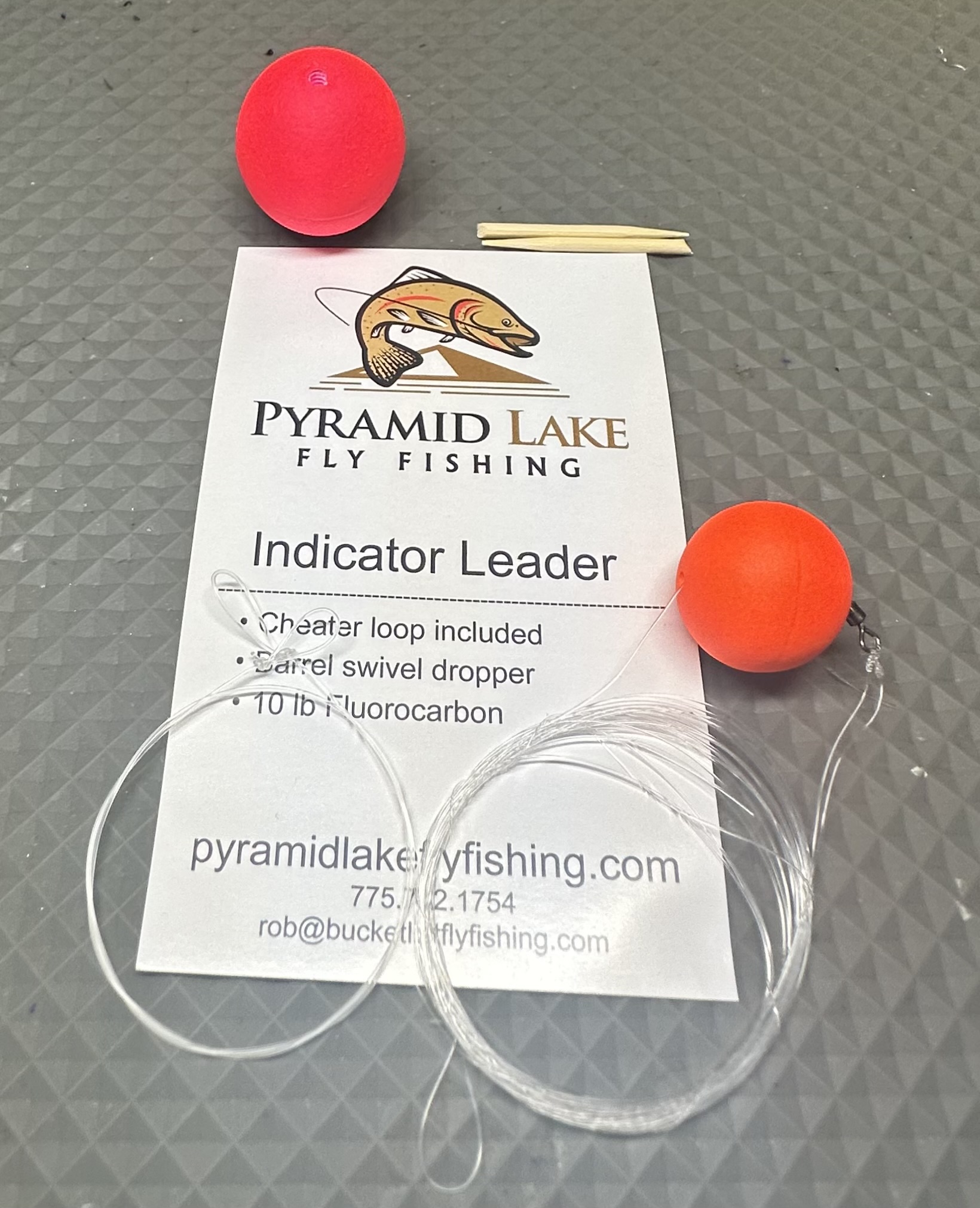 Indicator Lake Leader  Pyramid Lake Fly Fishing